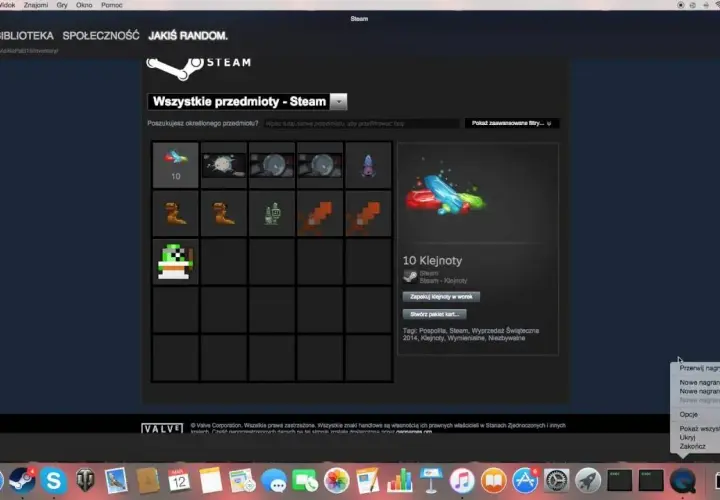 Klejnoty na Steam: Ukryty sposób na darmowe przedmioty w grach