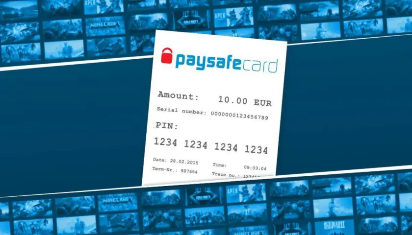 Paysafecard na Steam? Ten kupon o wartości 10 EUR z PIN-em może pomóc w zakupach gier.