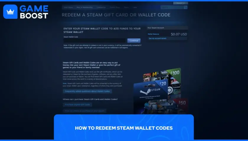 Klejnoty Steam, czyli kody portfela, pozwalają na łatwe zasilenie konta i zakup gier.