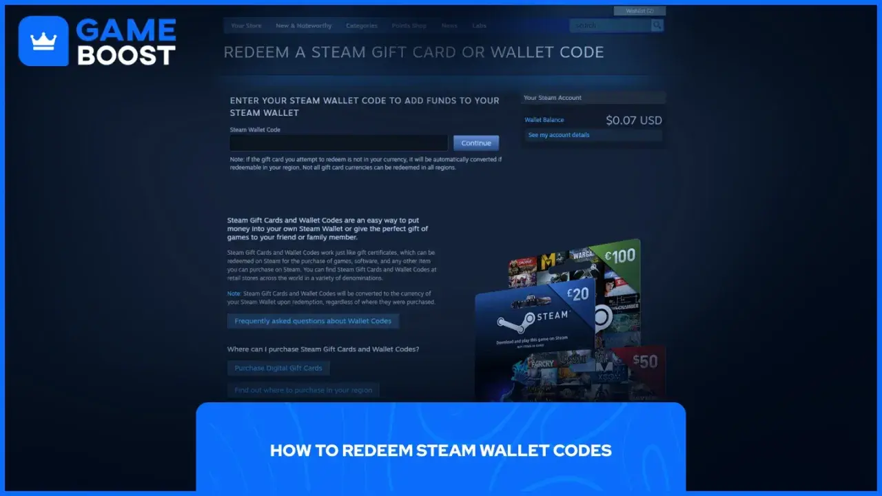 Klejnoty Steam, czyli kody portfela, pozwalają na łatwe zasilenie konta i zakup gier.
